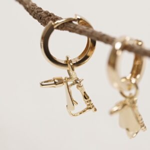 dakdekker gasbrander oorbellen